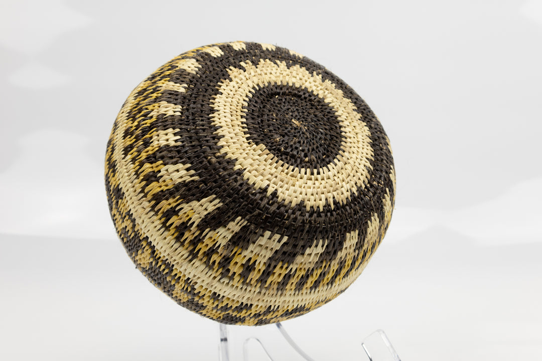 Hand Woven Vintage Basket Made By Indigenous Artisans