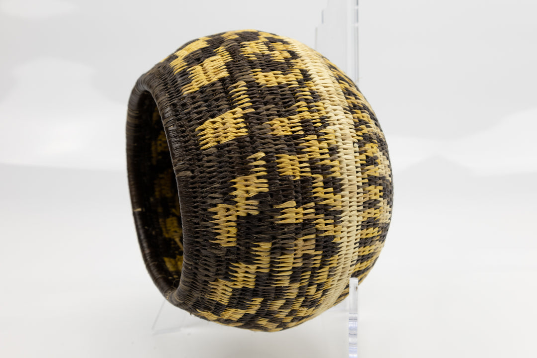 Hand Woven Vintage Basket Made By Indigenous Artisans