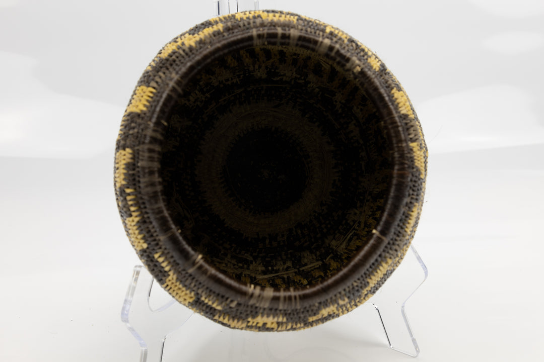 Hand Woven Vintage Basket Made By Indigenous Artisans