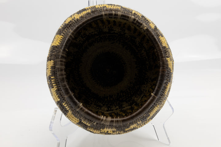 Hand Woven Vintage Basket Made By Indigenous Artisans