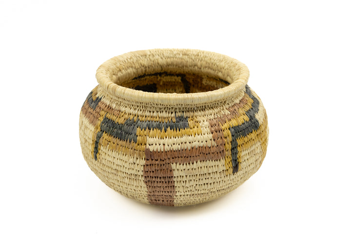 Hand Woven Vintage Basket Made By Indigenous Artisans