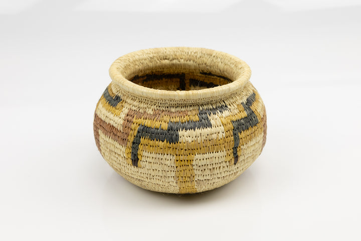 Hand Woven Vintage Basket Made By Indigenous Artisans