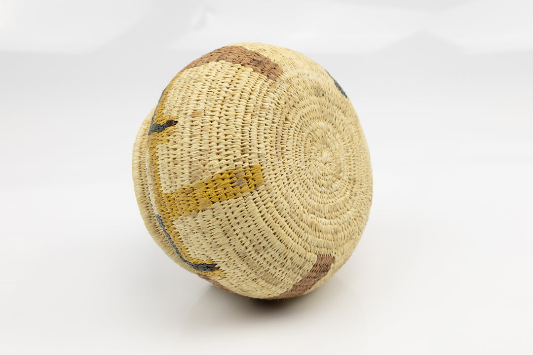 Hand Woven Vintage Basket Made By Indigenous Artisans