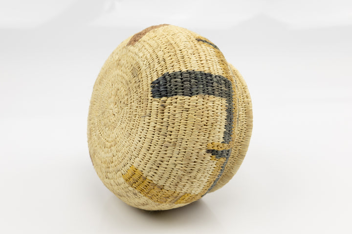 Hand Woven Vintage Basket Made By Indigenous Artisans