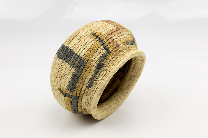 Hand Woven Vintage Basket Made By Indigenous Artisans