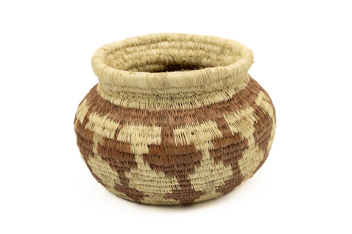 Hand Woven Vintage Basket Made By Indigenous Artisans
