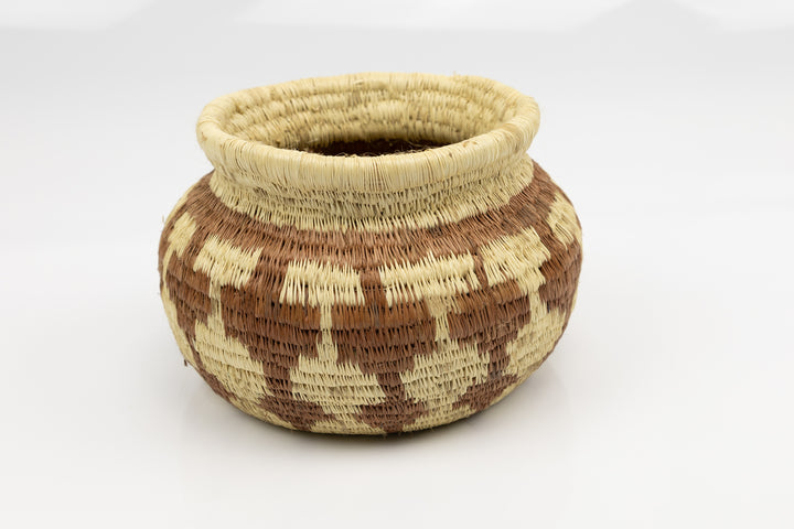 Hand Woven Vintage Basket Made By Indigenous Artisans