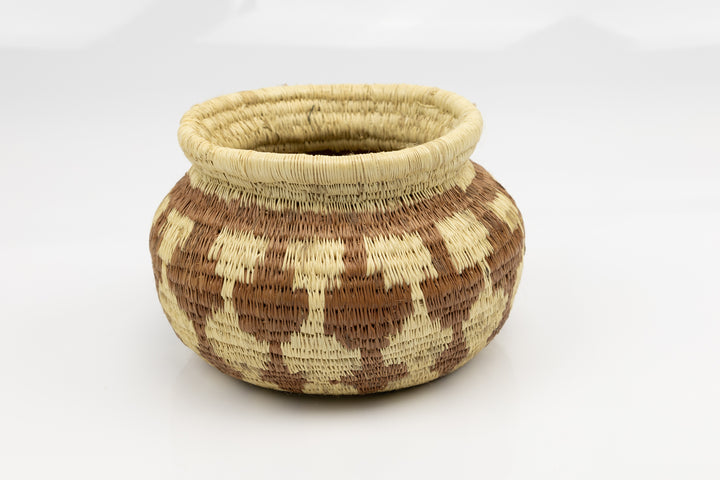 Hand Woven Vintage Basket Made By Indigenous Artisans