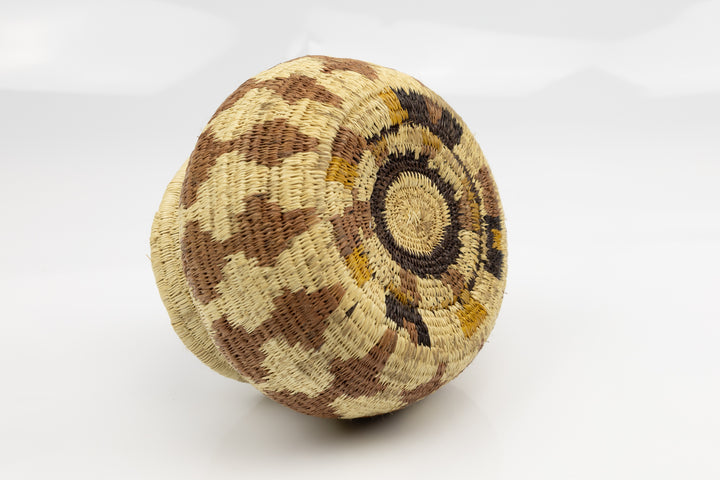 Hand Woven Vintage Basket Made By Indigenous Artisans