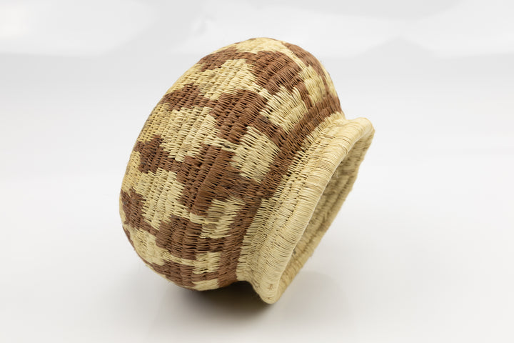 Hand Woven Vintage Basket Made By Indigenous Artisans