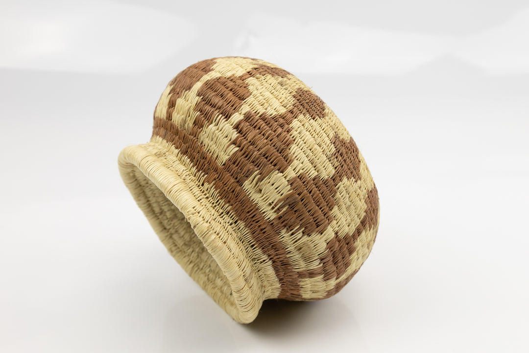 Hand Woven Vintage Basket Made By Indigenous Artisans