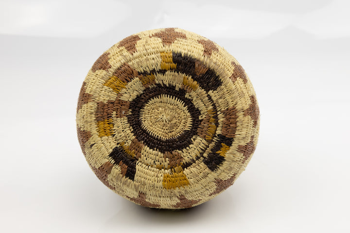 Hand Woven Vintage Basket Made By Indigenous Artisans