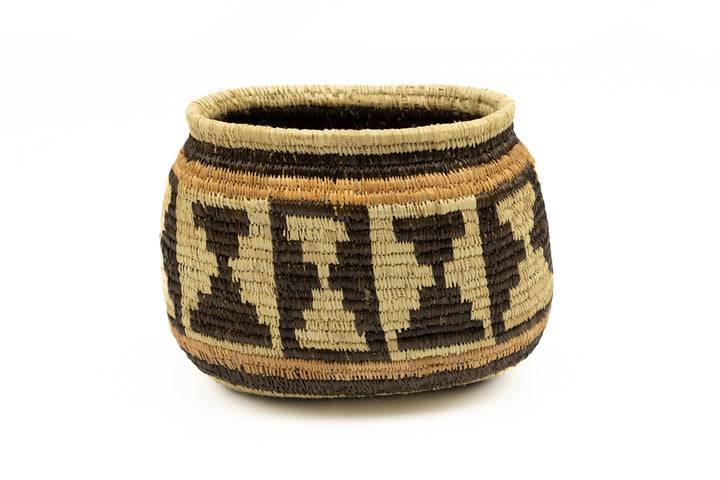Hand Woven Vintage Basket Made By Indigenous Artisans