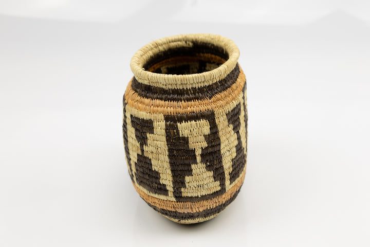 Hand Woven Vintage Basket Made By Indigenous Artisans