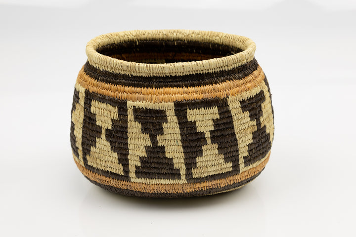 Hand Woven Vintage Basket Made By Indigenous Artisans