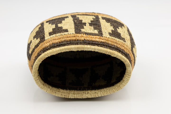 Hand Woven Vintage Basket Made By Indigenous Artisans