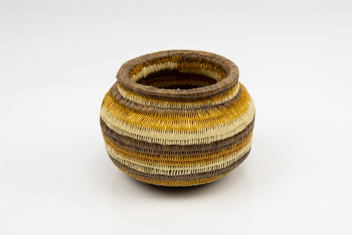 Hand Woven Vintage Basket Made By Indigenous Artisans