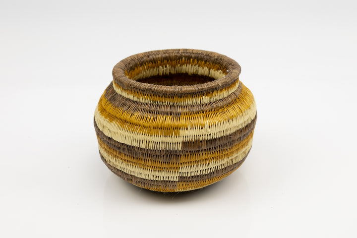 Hand Woven Vintage Basket Made By Indigenous Artisans