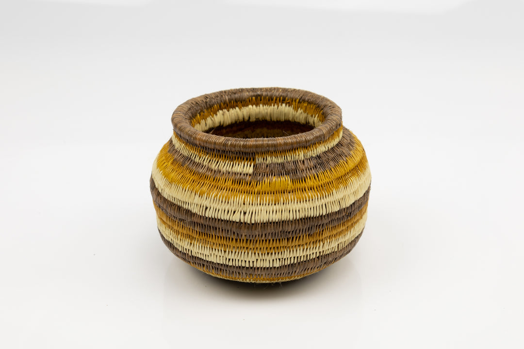 Hand Woven Vintage Basket Made By Indigenous Artisans
