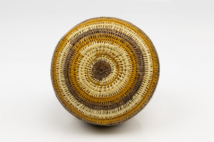 Hand Woven Vintage Basket Made By Indigenous Artisans