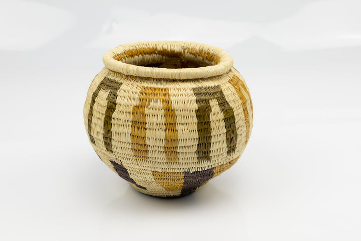 Hand Woven Vintage Basket Made By Indigenous Artisans