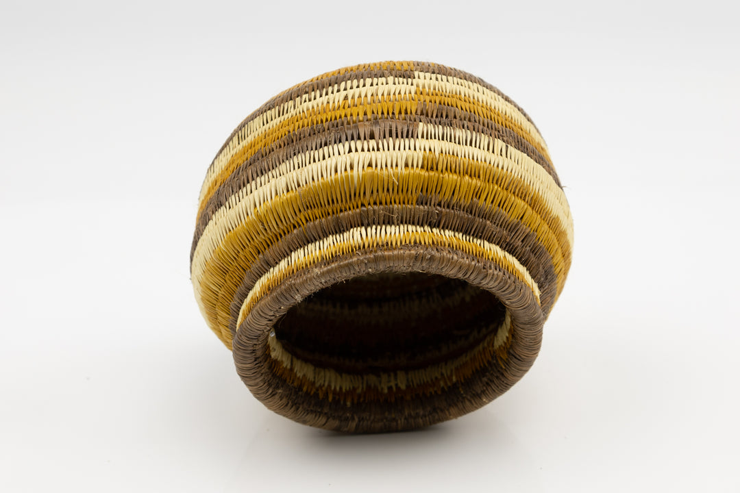 Hand Woven Vintage Basket Made By Indigenous Artisans