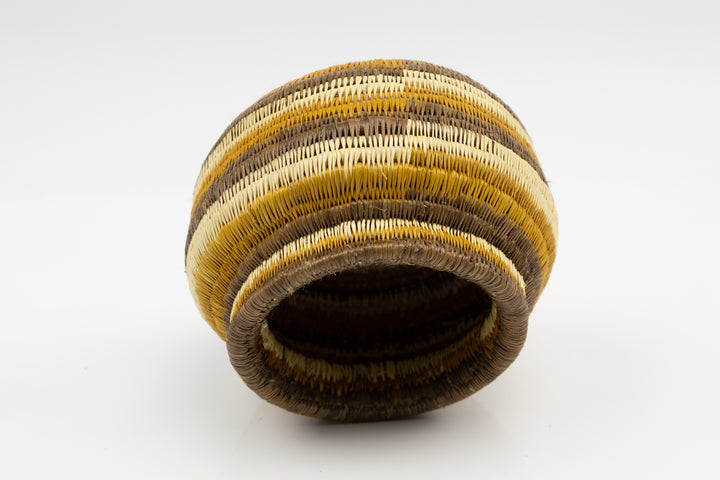 Hand Woven Vintage Basket Made By Indigenous Artisans