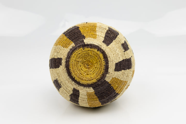 Hand Woven Vintage Basket Made By Indigenous Artisans