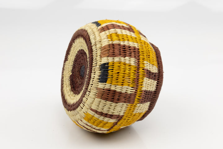 Hand Woven Vintage Basket Made By Indigenous Artisans