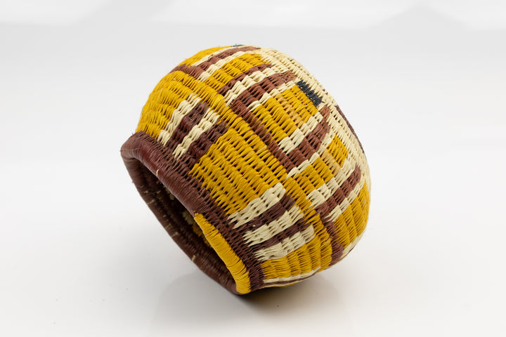 Hand Woven Vintage Basket Made By Indigenous Artisans