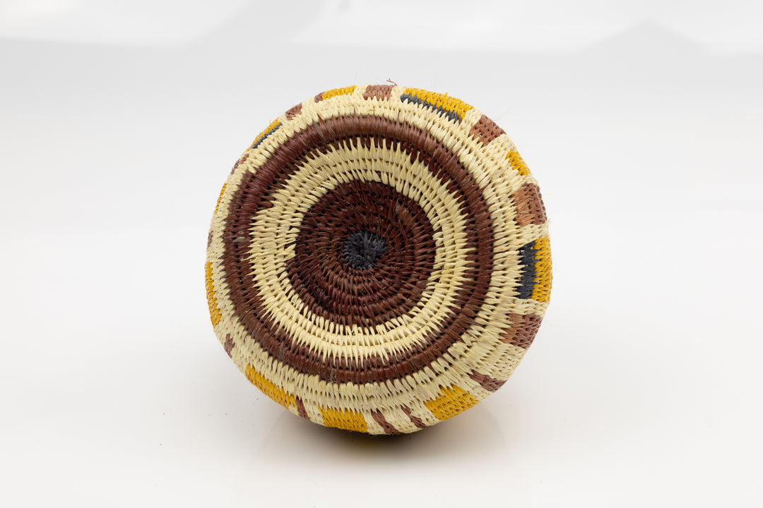Hand Woven Vintage Basket Made By Indigenous Artisans