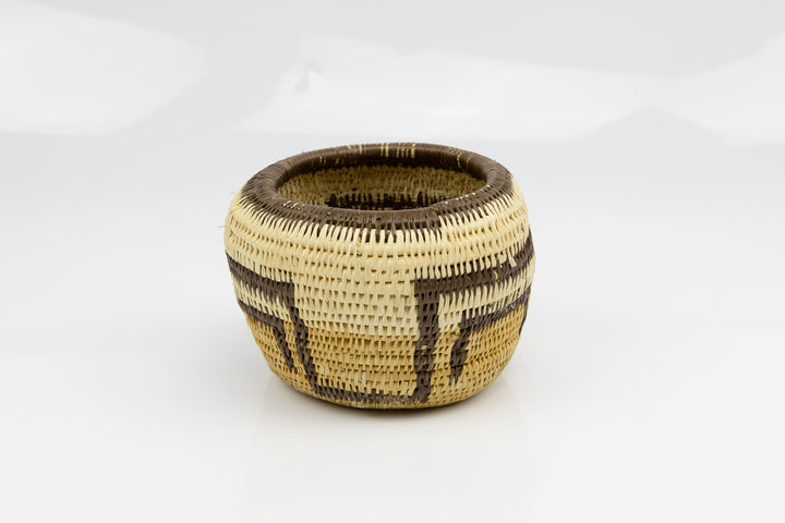 Hand Woven Vintage Basket Made By Indigenous Artisans