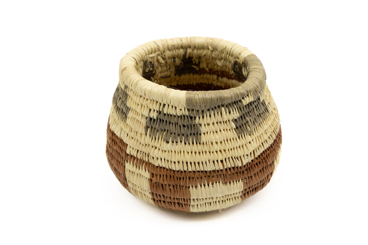 Hand Woven Vintage Basket Made By Indigenous Artisans