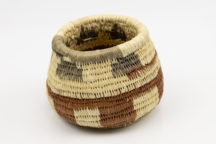 Hand Woven Vintage Basket Made By Indigenous Artisans