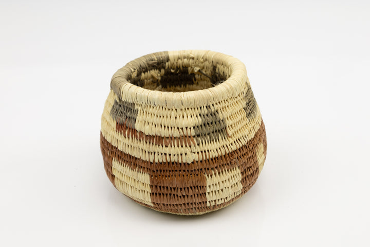 Hand Woven Vintage Basket Made By Indigenous Artisans