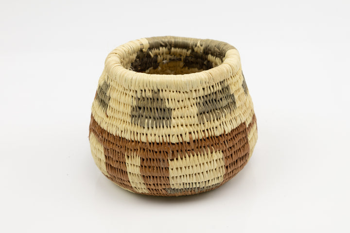 Hand Woven Vintage Basket Made By Indigenous Artisans