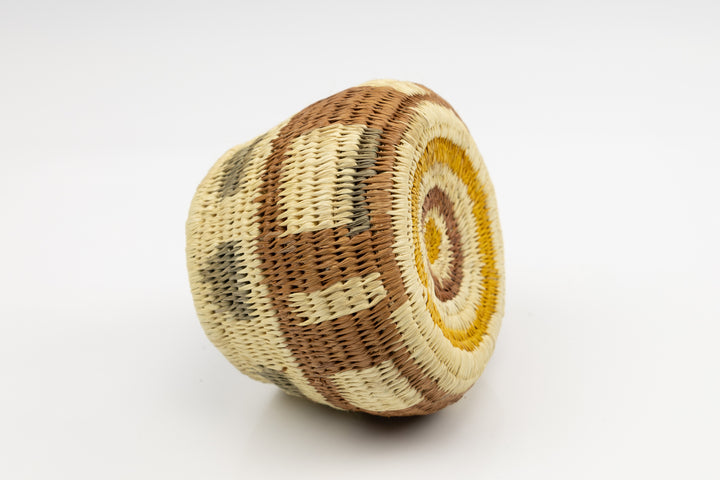 Hand Woven Vintage Basket Made By Indigenous Artisans