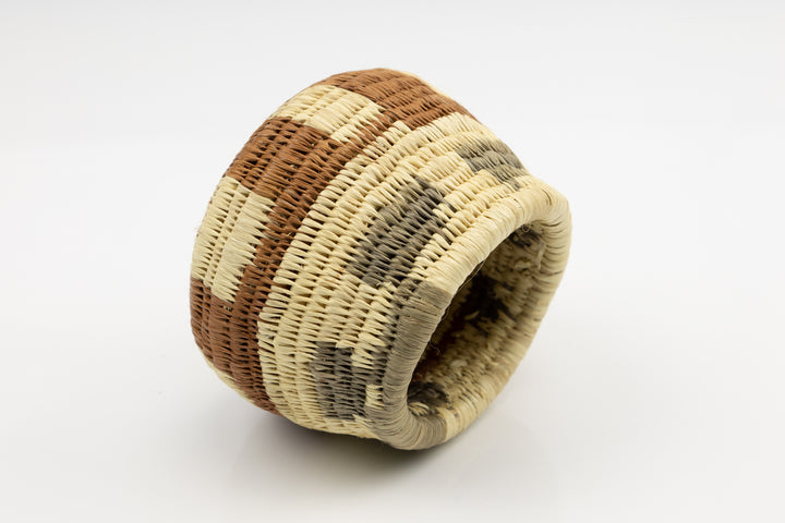 Hand Woven Vintage Basket Made By Indigenous Artisans