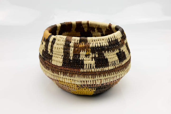 Hand Woven Vintage Basket Made By Indigenous Artisans