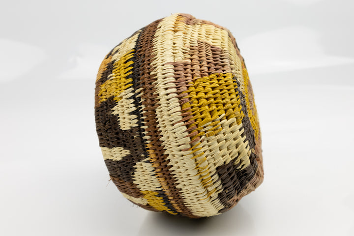 Hand Woven Vintage Basket Made By Indigenous Artisans