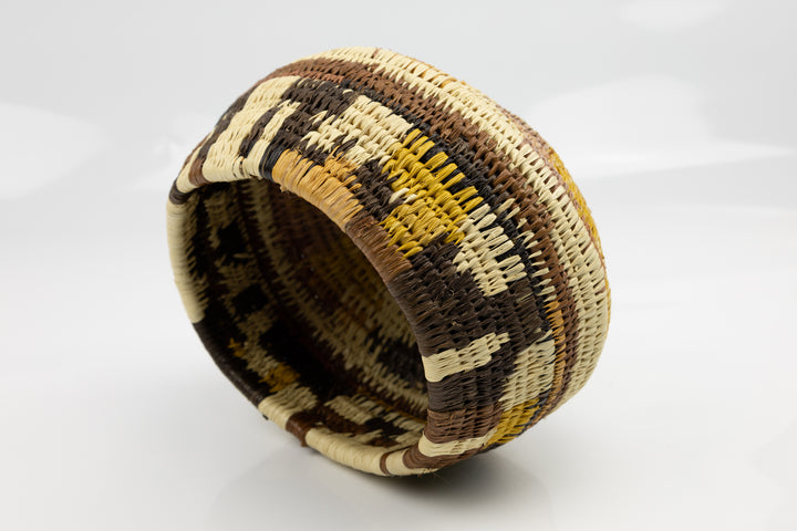 Hand Woven Vintage Basket Made By Indigenous Artisans