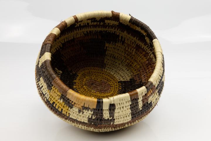 Hand Woven Vintage Basket Made By Indigenous Artisans