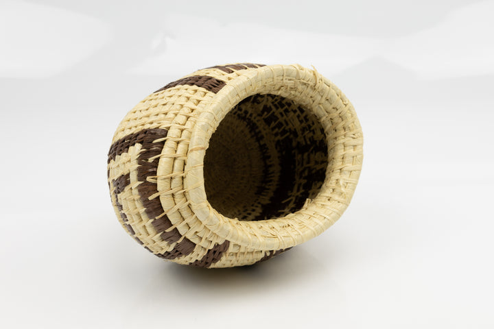 Hand Woven Vintage Basket Made By Indigenous Artisans