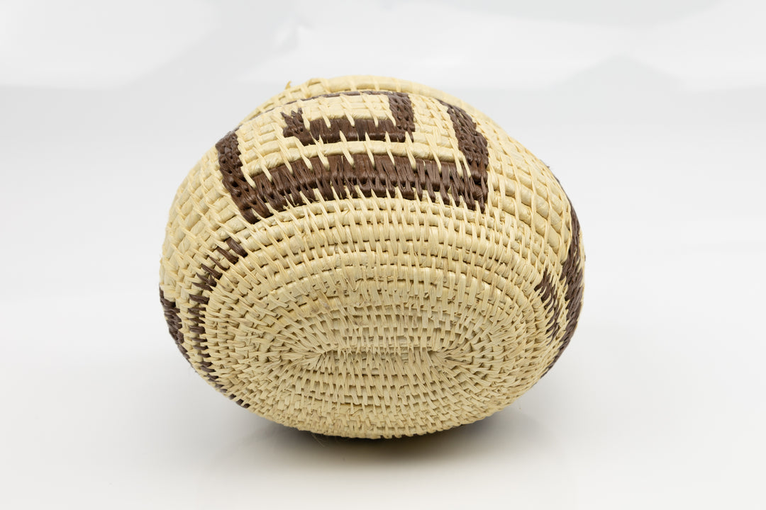 Hand Woven Vintage Basket Made By Indigenous Artisans