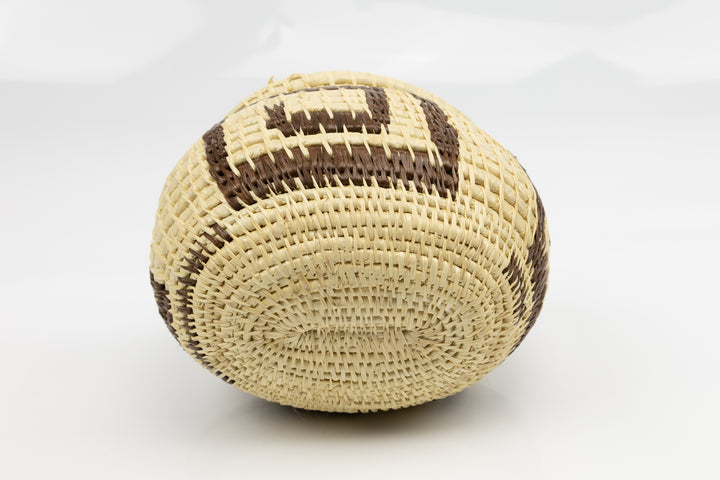 Hand Woven Vintage Basket Made By Indigenous Artisans
