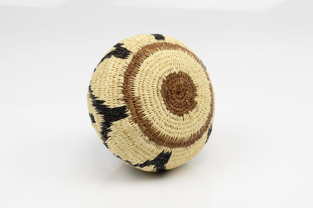 Hand Woven Vintage Basket Made By Indigenous Artisans