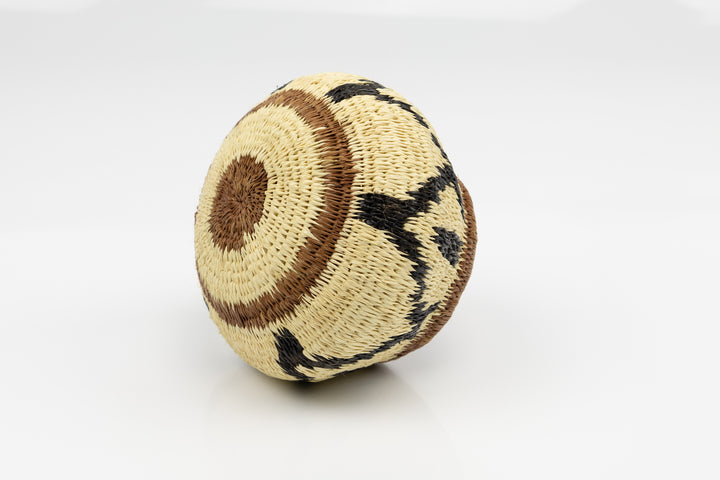 Hand Woven Vintage Basket Made By Indigenous Artisans