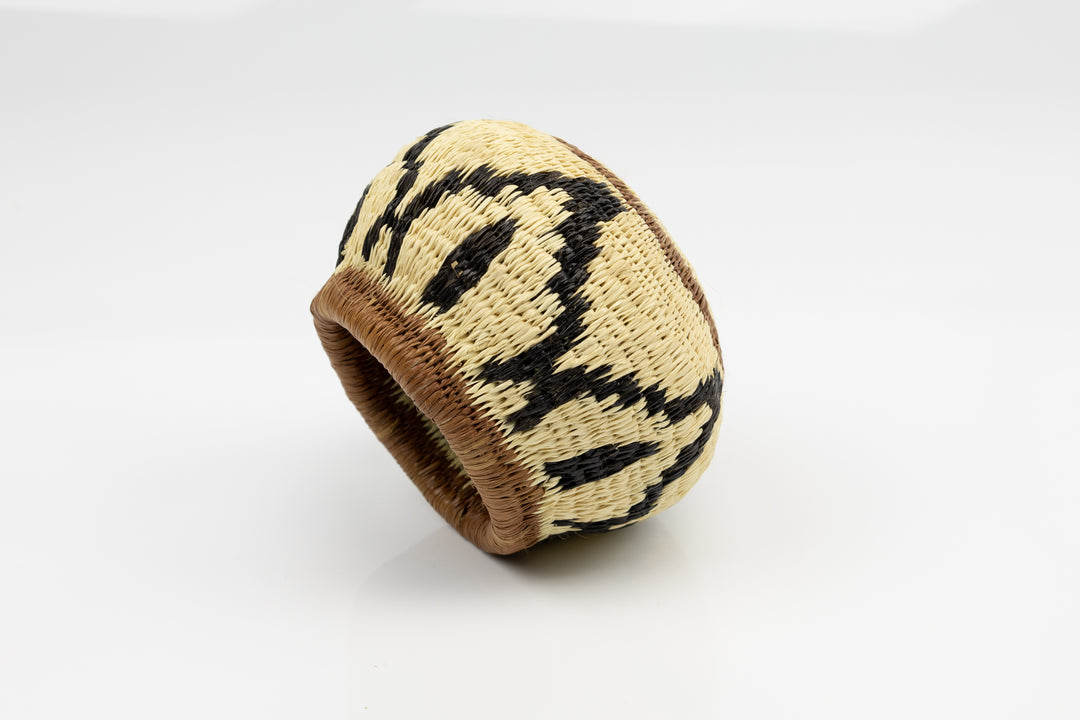 Hand Woven Vintage Basket Made By Indigenous Artisans