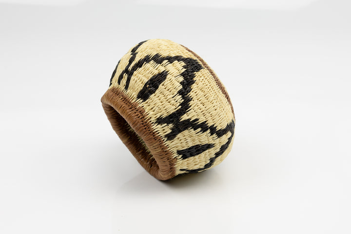 Hand Woven Vintage Basket Made By Indigenous Artisans