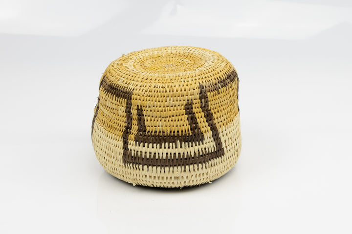 Hand Woven Vintage Basket Made By Indigenous Artisans